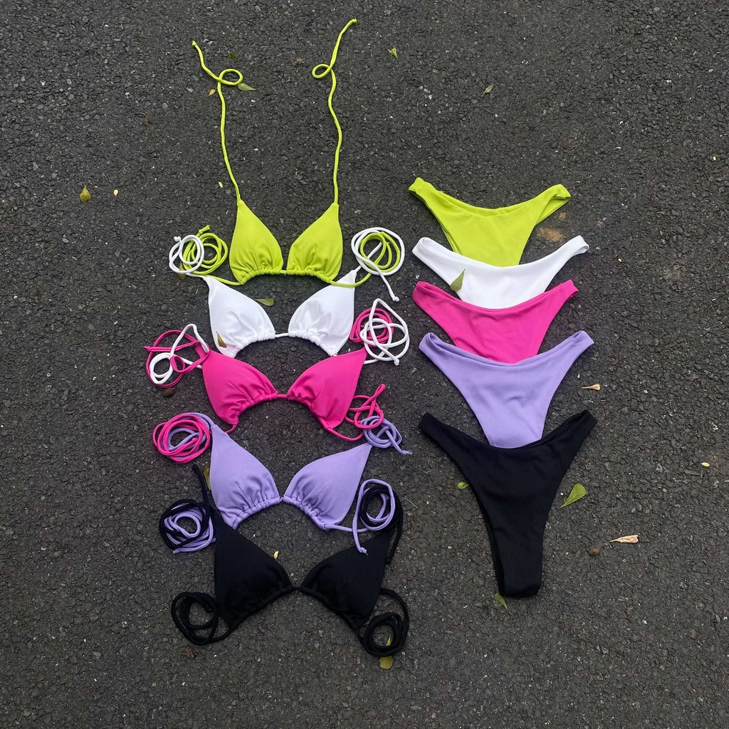 Bikini gân basic
