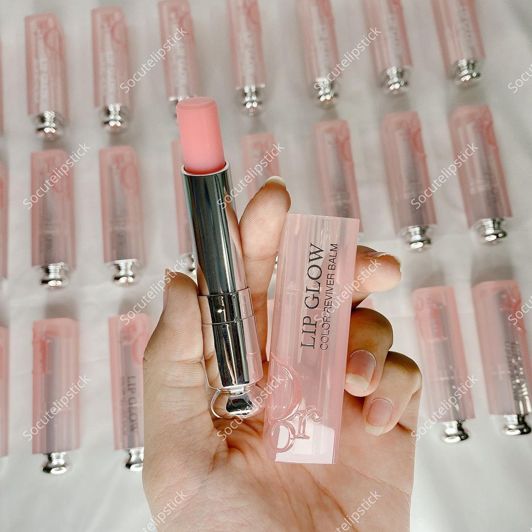 Son dưỡng diior addict lip glow tester - unbox - fullbox 001 004 006 007 012 015