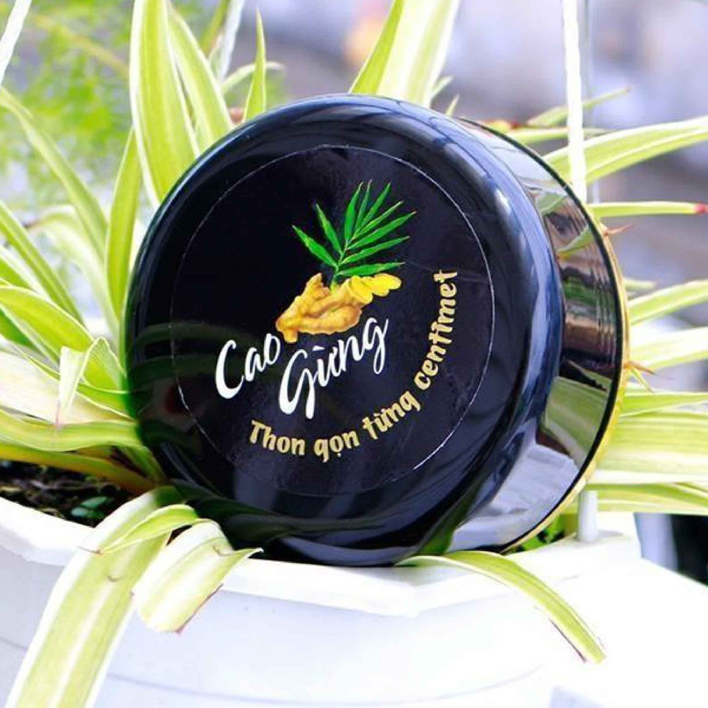 Cao gừng tan mỡ hộp tròn 200g