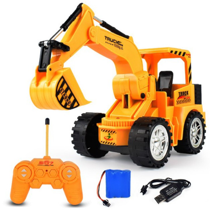 Xe cẩu điều khiển từ xa, máy cẩu điều khiển từ xa, máy múc điều khiển từ xa Jika Store