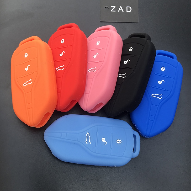 ZAD rubber car key case silicone key cover shell skin holder protected for YEMAAUTO T80 T70 T70s for YEMA T70 T70s car styling