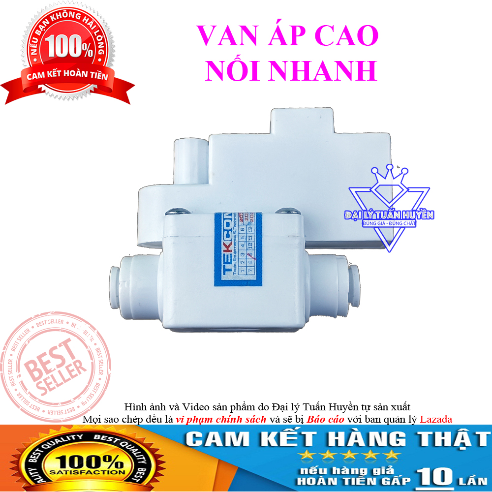 Van áp cao nối nhanh - Chỉ cần cắm dây - không vặn ốc