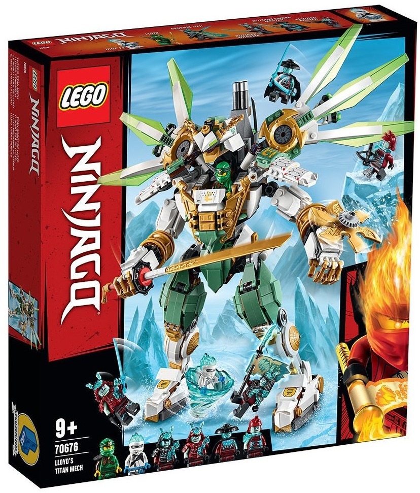 BRICK4U - LEGO  NINJAGO - 70676 - LLOYD'S TITAN MECH - ROBOT TITAN CỦA LLOYD