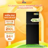 TRẢ GÓP 0% - Tủ lạnh Hitachi Inverter 210 lít HRTN5230MUVN - Hàng Chính Hãng