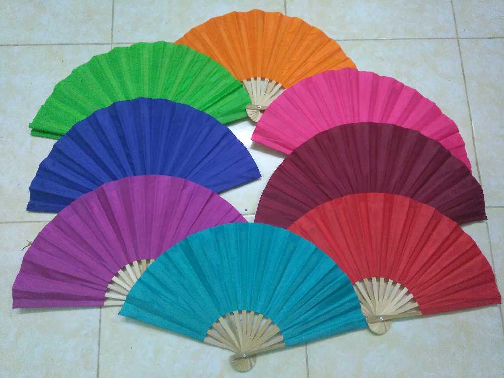 Combo 10 Quạt vải Huế TRƠN, không in