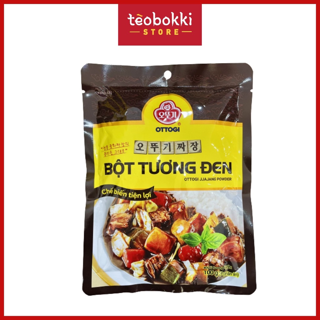 Bột Tương Đen Jajang Ottogi (VN) 100g, 1kg