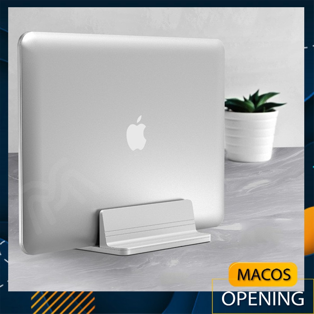 Giá đỡ đế kẹp để Macbook Laptop máy tính bảng Ipad Surface dạng đứng bằng nhôm nguyên khối - laptop stand