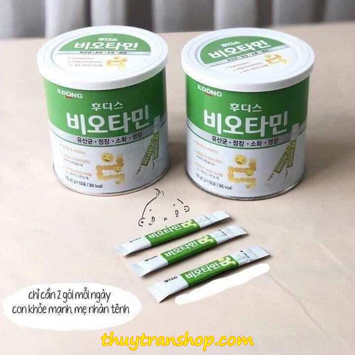 Sữa non/men vi sinh Hàn Quốc lon 100g