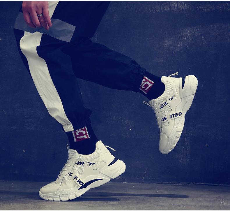 Shop 888 - giày nam sneaker thể thao độn đế gn320 ow