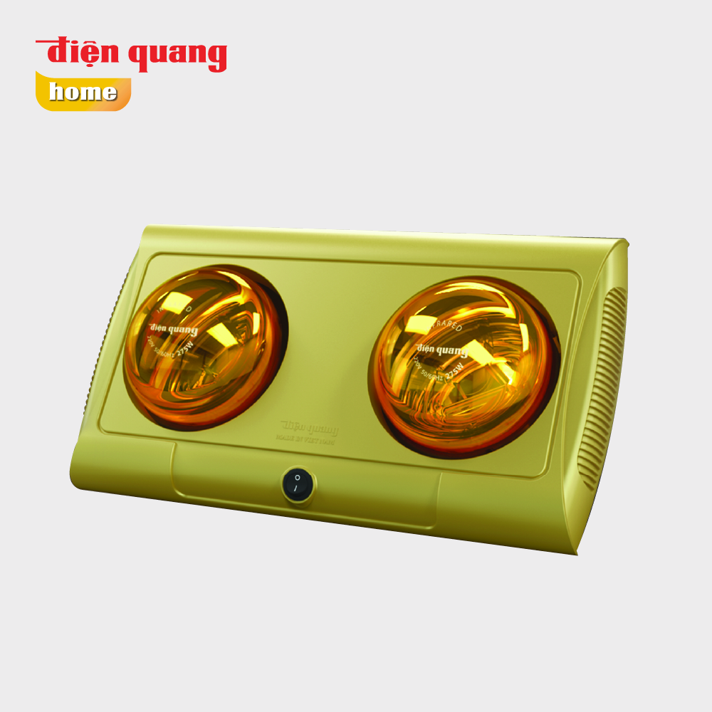 Đèn sưởi hồng ngoại Điện Quang ĐQ IHL02550 GO (550W, màu vàng)