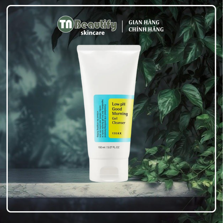 Sữa Rửa Mặt Dạng Gel Cho Da Dầu Mụn, Nhạy Cảm Cosrx Low pH Good Morning Gel Cleanser 150ml