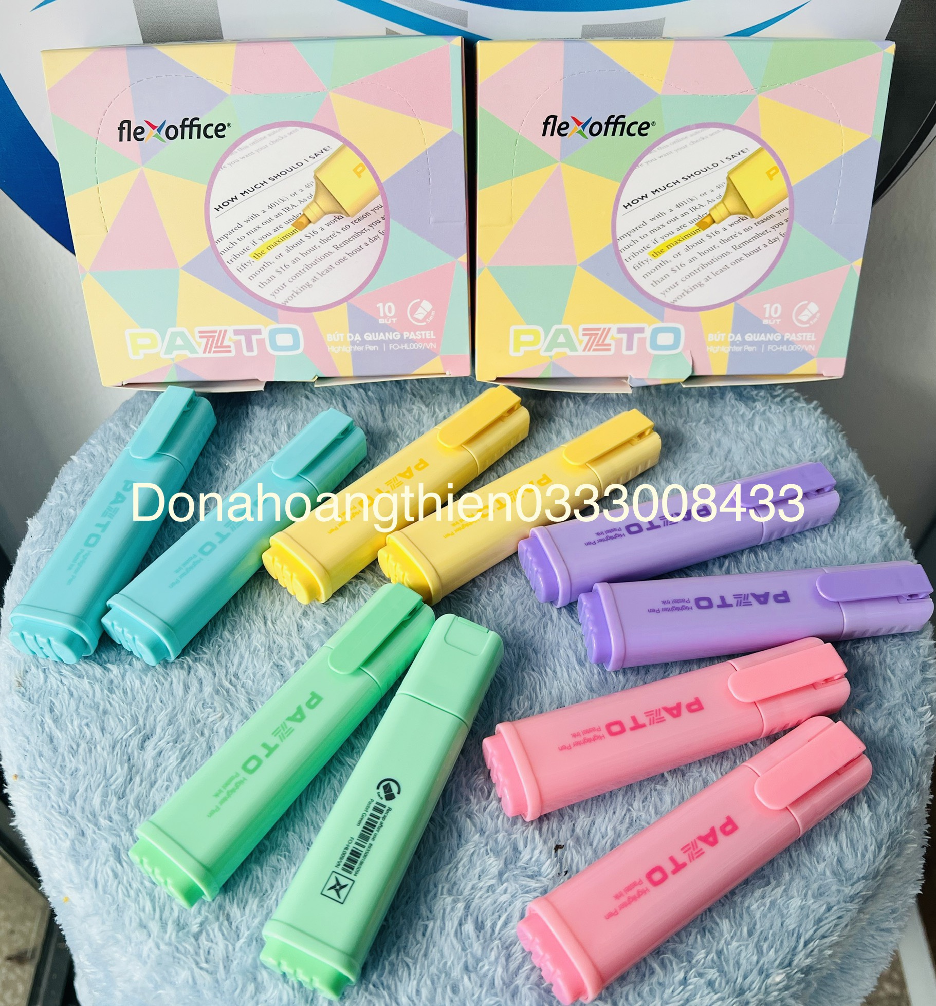 Bút dạ quang fo-hl 009/vn