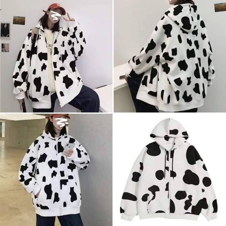 Áo khoác bò sữa nỉ