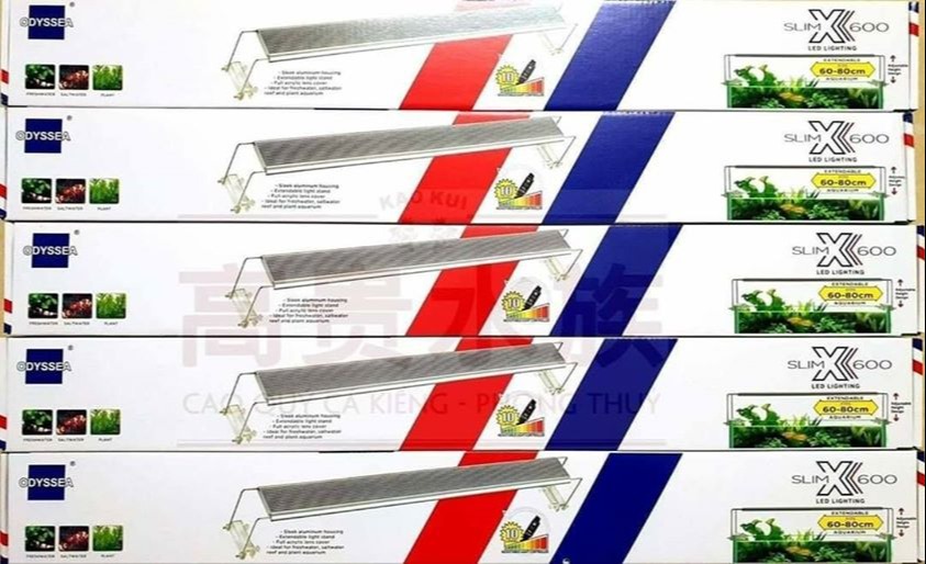 [Bán chạy] Đèn Led ODYSSEA SLIM X ÁNH SÁNG 10000K.30-40cm ( 18W ) Đèn led cho hồ thủy sinh