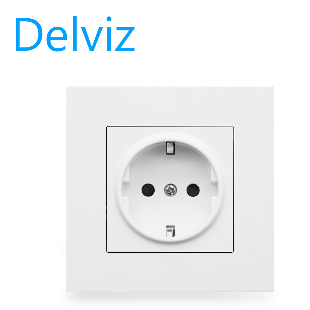 Delviz EU wall socket, power socket, European standard socket, 16A socket.