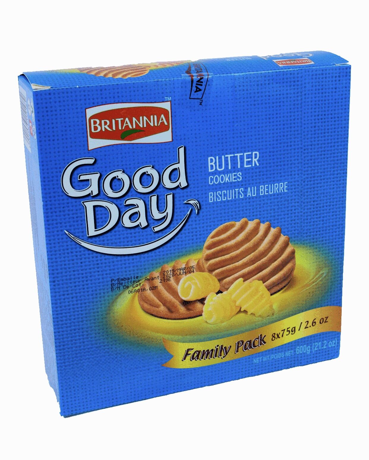 Ohh Bánh quy bơ Ấn Độ Britannia Good Day Butter cookies 600g - Indian cookies