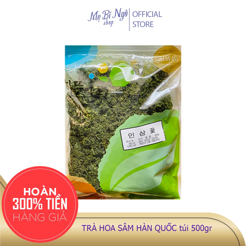 Trà hoa sâm hàn quốc túi 500gr - cam kết hàng