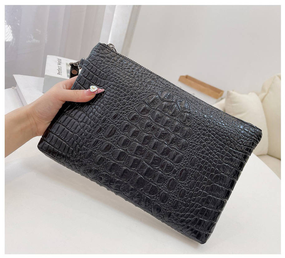 Ví cầm tay nam - Ví cầm tay nữ-Vân cá sấu-Siêu Đẹp độc lạ-Tiện sử dụng-Bền đẹp giá tốt-Ví cầm tay cao cấp-Quà tặng hấp dẫn