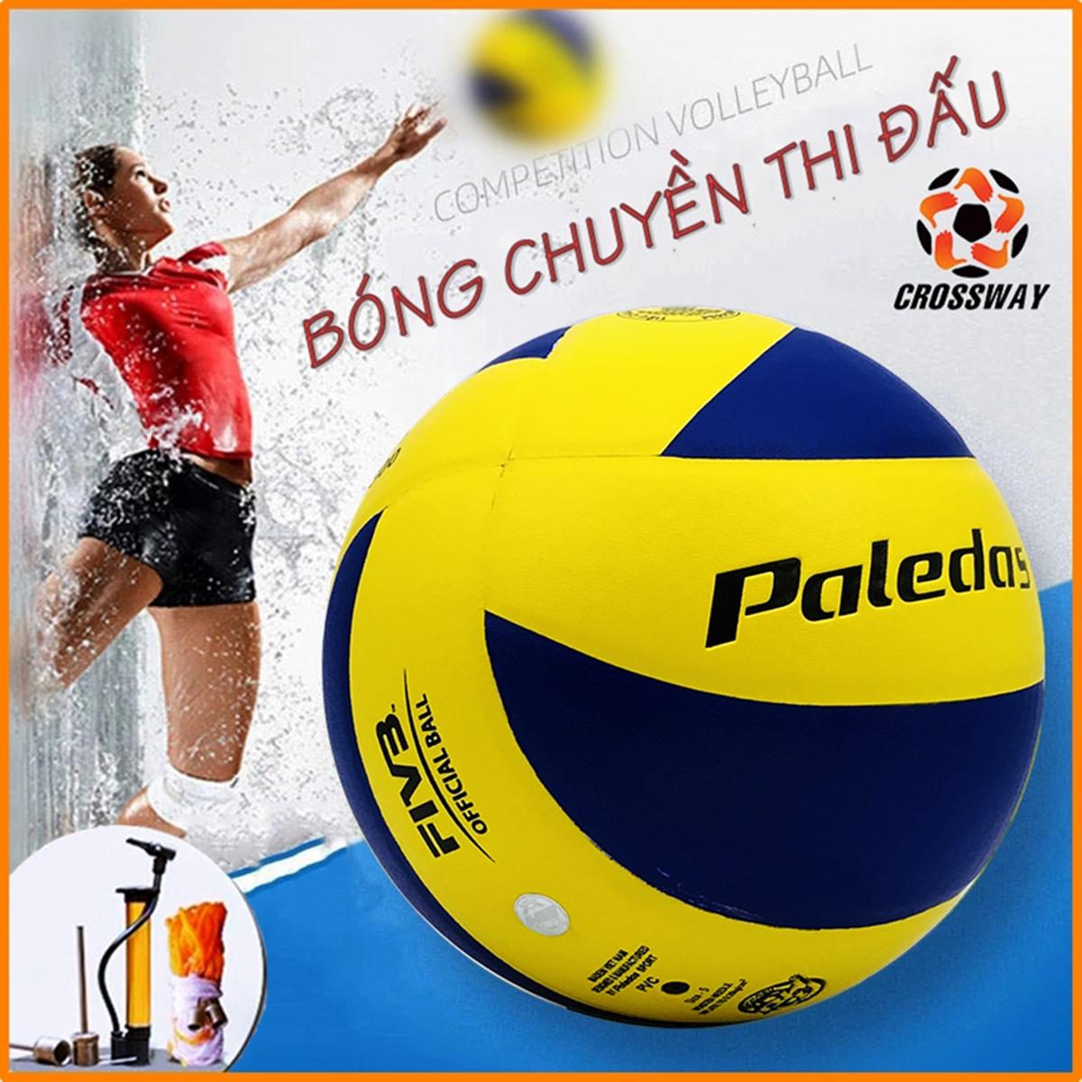 Quả Bóng Chuyền Da Chính Hãng Động Lực Banh Bóng Chuyền Giá Rẻ Phù Hợp Sân Trong Nhà Và Ngoài Trời