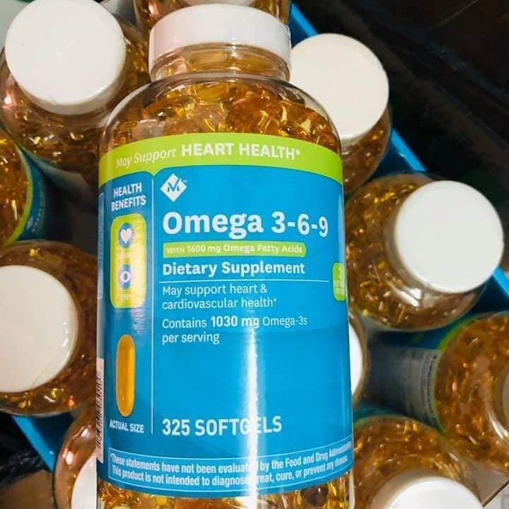 Viên Uống Omega 369 USA 325 viên