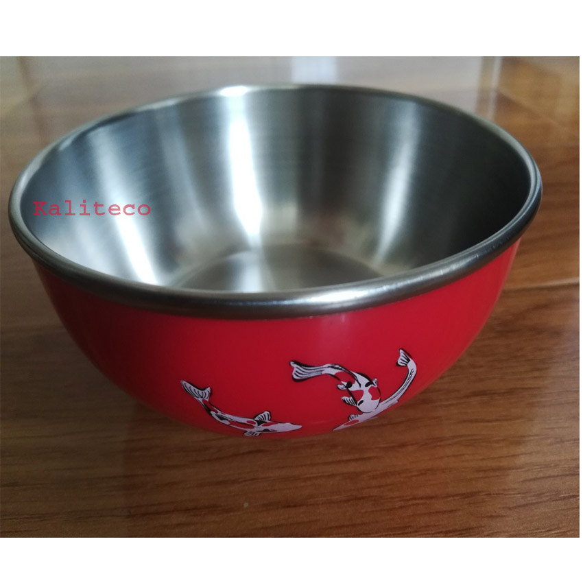 Tô Inox Zebra 2 Lớp Bọc Nhựa Chống Nóng 15cm-135202