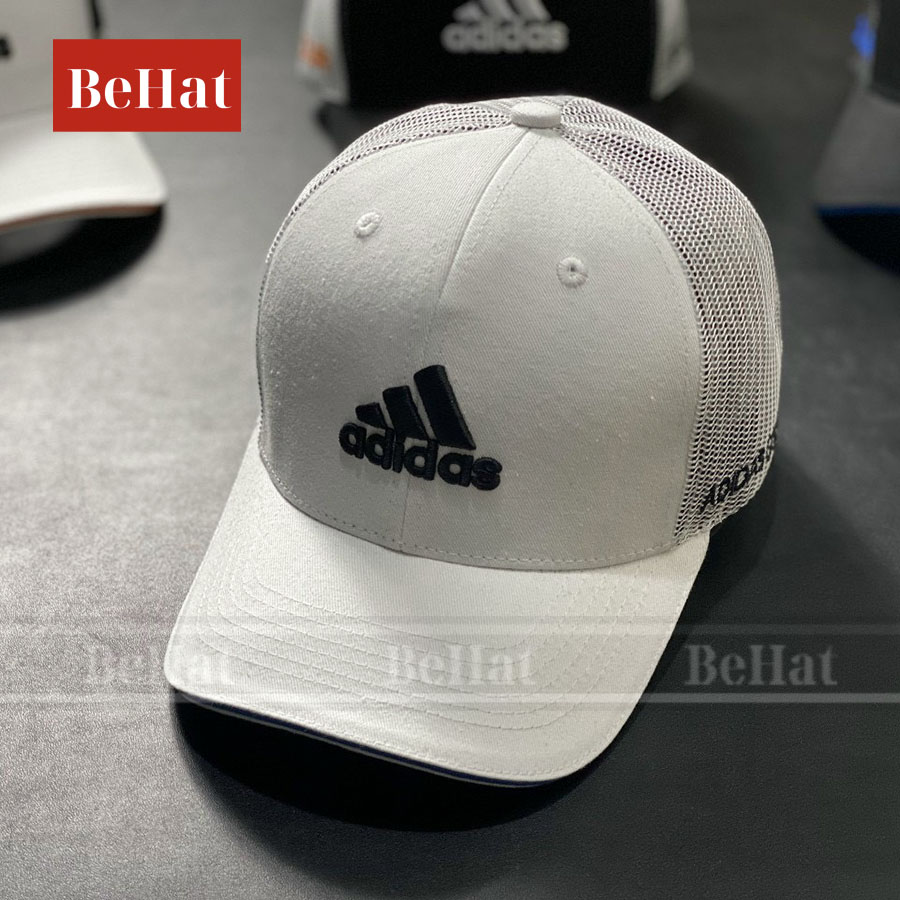 [HCM]Nón Kết Nam Có Chữ Bên Hông Chất Liệu Lưới Full Tem