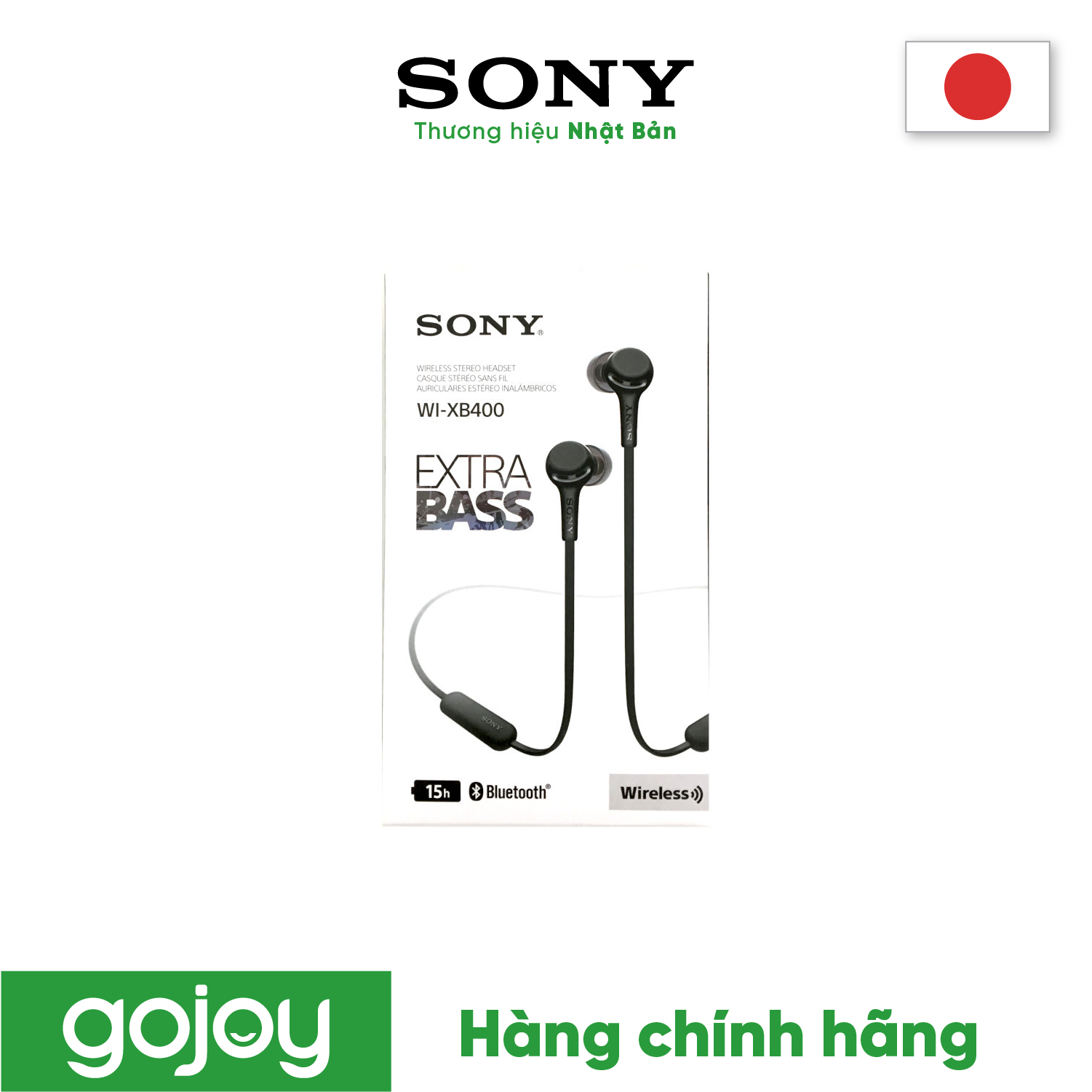 Tai nghe sony wi-xb400