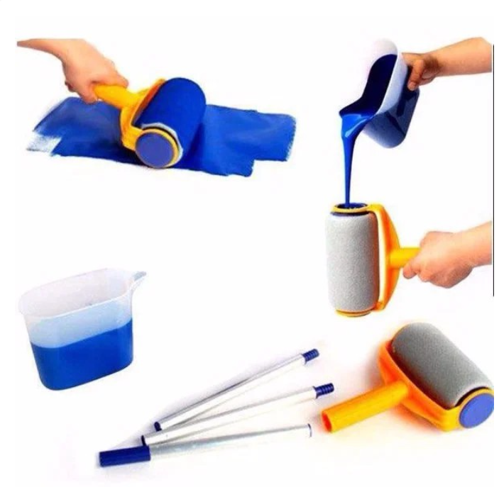 [HCM](Loại Tốt) Cây Lăn Sơn Thông Minh Pintar FacilLăn Sơn Mịn & Đều Màu Lăn Nhanh Tiết Kiệm Thời Gian  Không Rơi Rớt Không Cần Lót Nền Vì Sợ Dính SơnSiêu Tiết Kiệm Dễ Dàng Vệ Sinh Dùng Lại Nhiều Lần