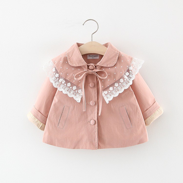 Áo khoác thời trang cho bé gái (phong cách giản dị)