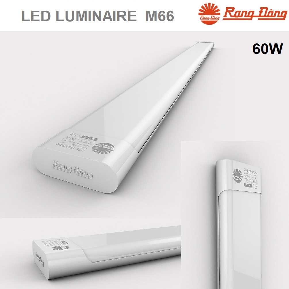 Bộ đèn led M66 60w Rạng Đông dạng tuýp thanh