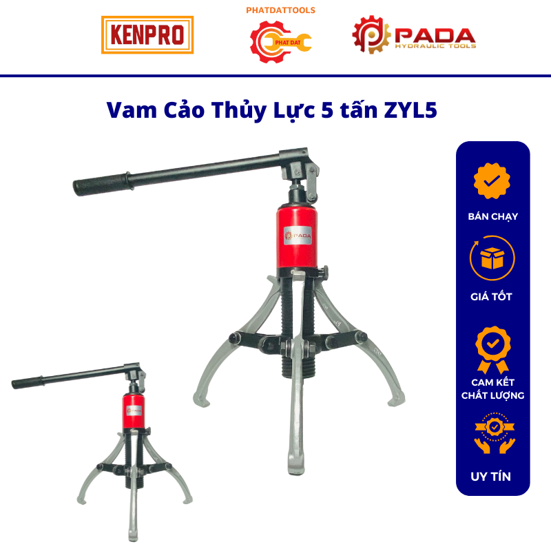 Vam cảo thủy lực 5 tấn zyl5