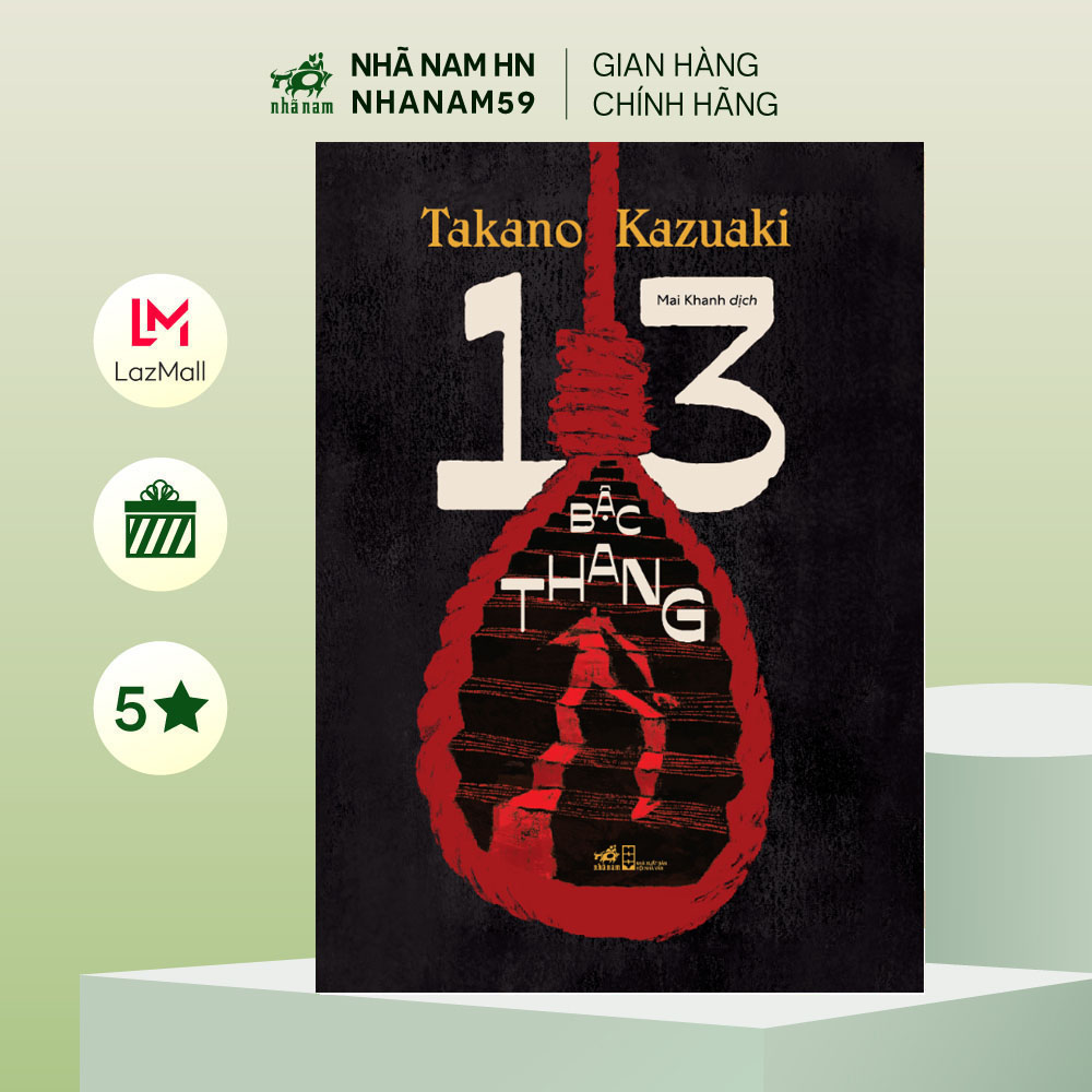 Sách - 13 bậc thang (Takano Kazuaki) (Nhã Nam)