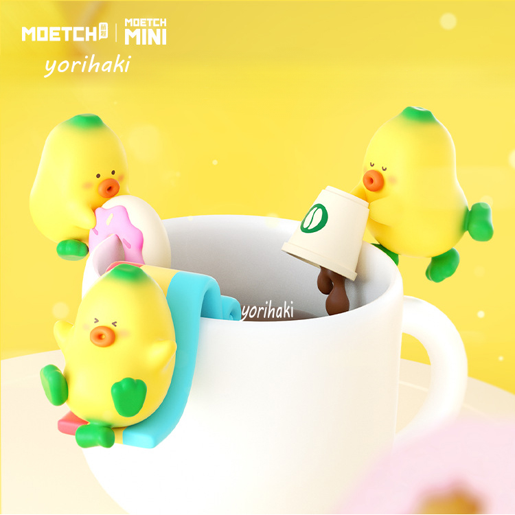 [MOETCH] Blindpack Mini Bana x Bana Ver 01 và 02 - Mô hình Chuối dễ thương Buổi chiều nhàn nhã dùng trang trí miệng cốc, chai lọ