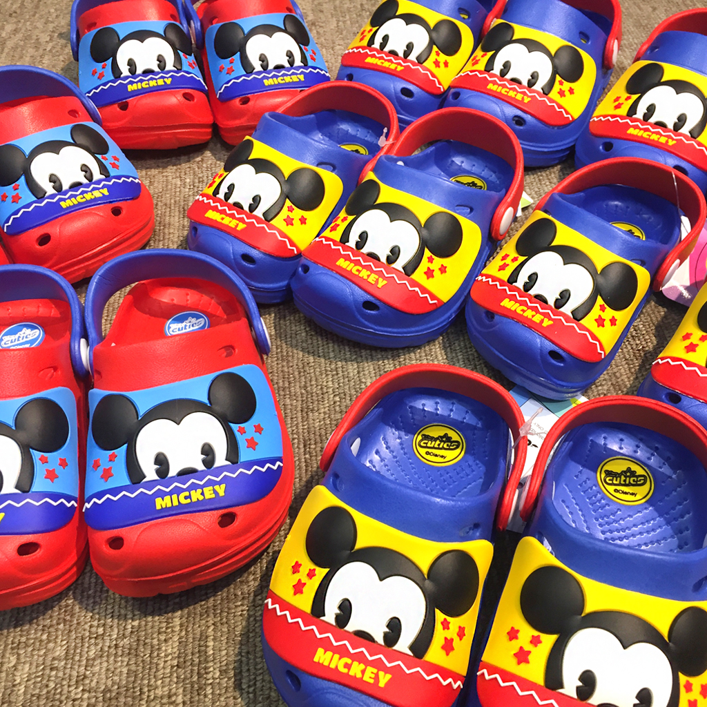 Giày sục tập đi cho bé trai đáng yêu dễ thương Cartoon Agency Thái Lan