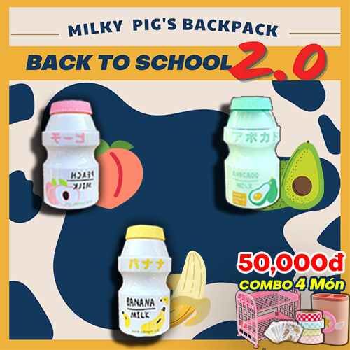 Bình nước sữa chua yakult dung tích lớn 480ml - bình nhựa hoa quả đáng yêu