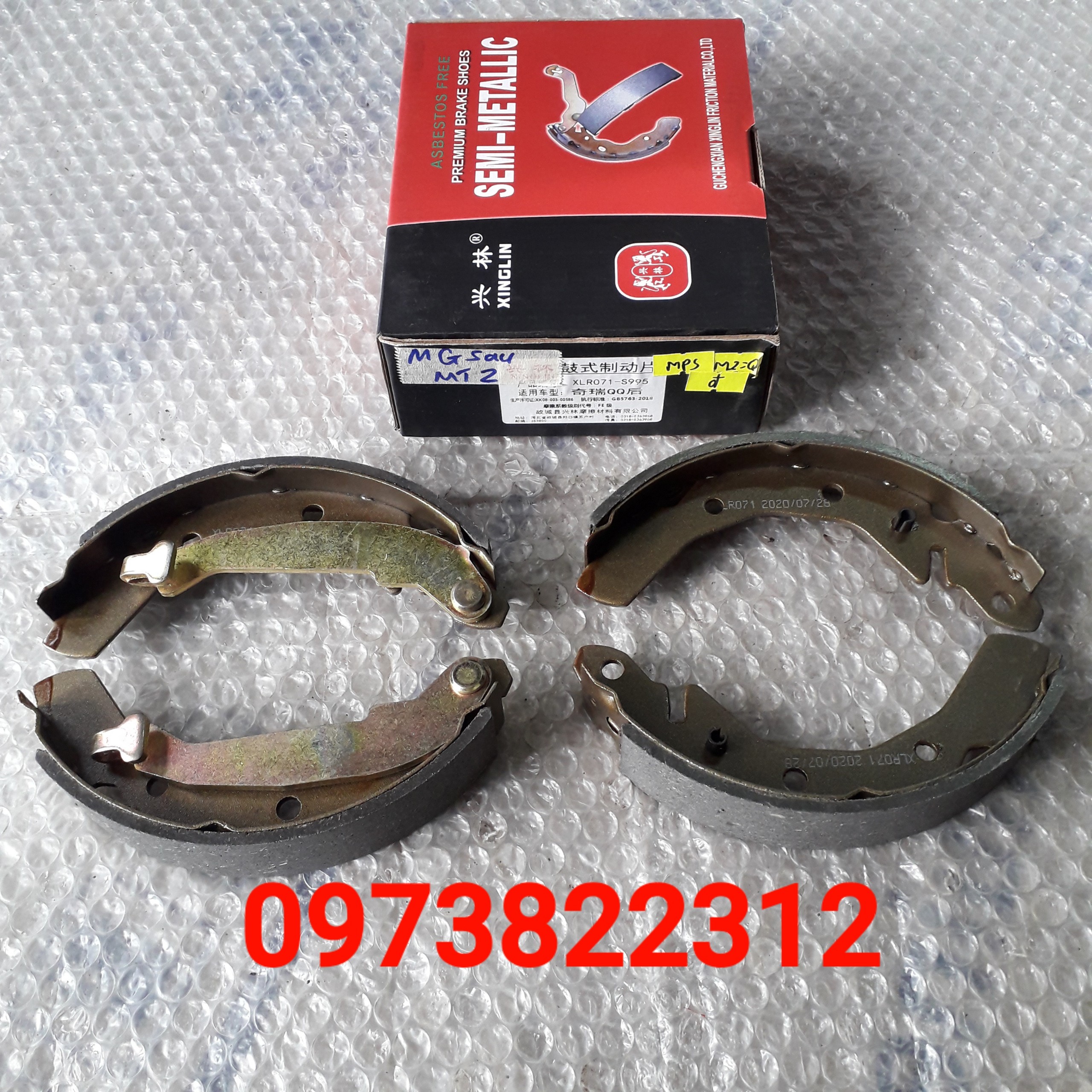 Má phanh sau matiz, spark, cherry qq oem