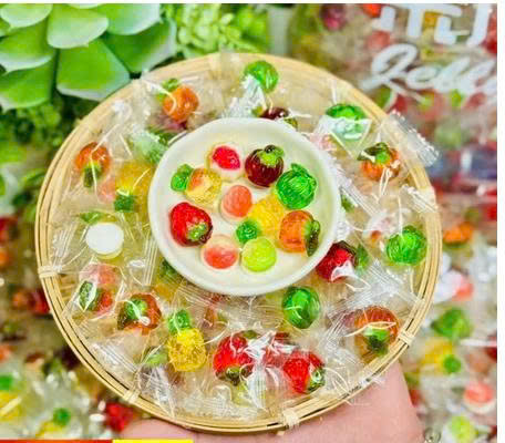 Kẹo Dẻo Chip Có Nhân Mix Vị Siêu Ngon