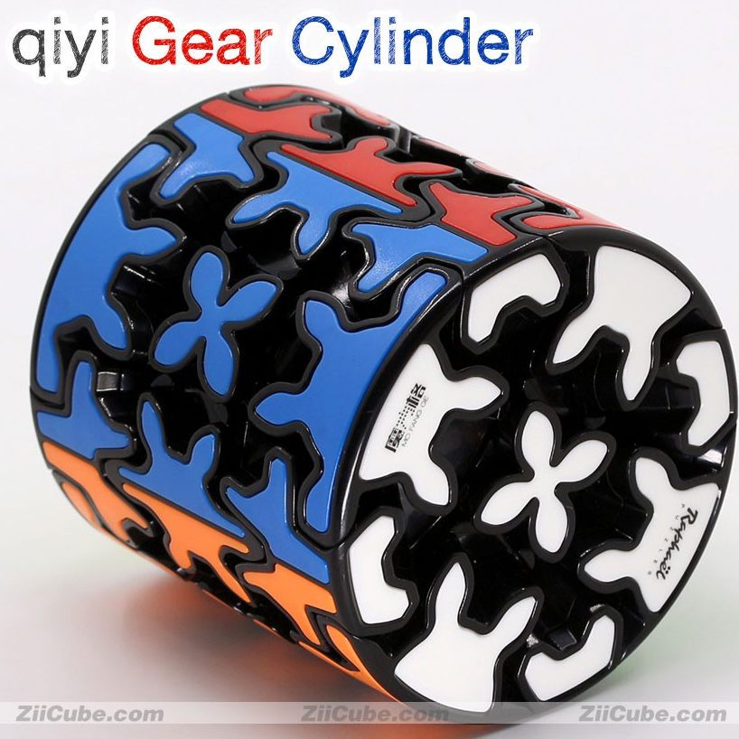 Rubik qiyi Gear Cylinder - Rubik sắc màu huyền ảo - Biến thể mới Rubik qiyi