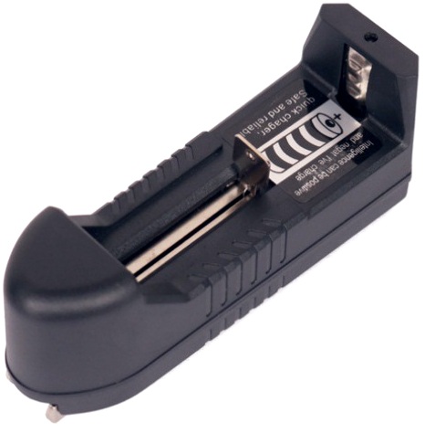 Cục sạc pin 3.7V TG-088, Tự ngắt dùng cho đèn pin, quạt sạc, V.v...  Sạc đơn, Cốc sạc...