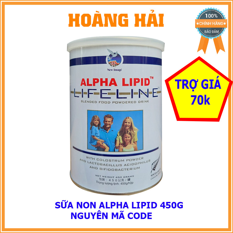 Sữa Non Alpha Lipid 450g Của Zealand Bữa Sáng Kháng Thể