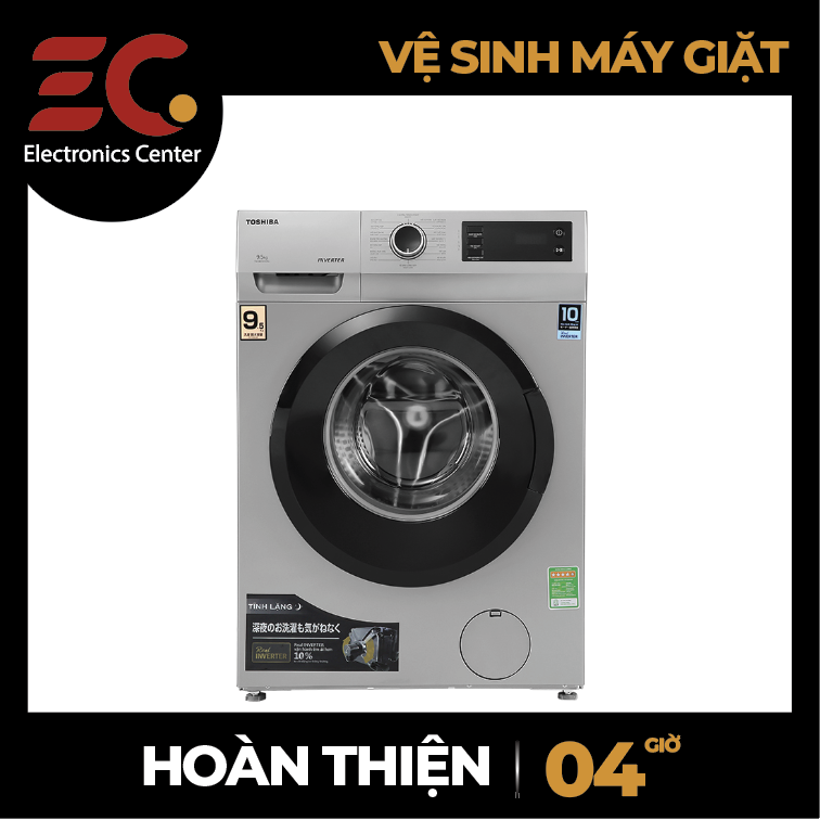 Vệ sinh máy giặt lồng ngang
