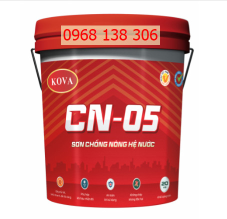 Sơn chóng nóng cn05 son kova sơn kova 4kg