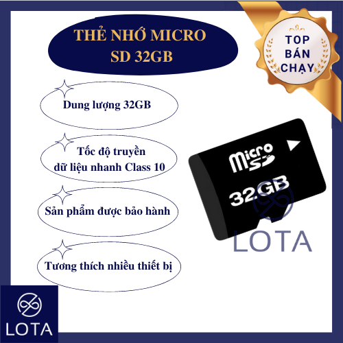 Thẻ nhớ micro SD 32GB, thẻ nhớ siêu bền tốc độ cao 32 gb 32 gigabyte, thẻ nhớ lưu trữ cho điện thoại, camera, máy tính bảng 32G giá rẻ siêu nhanh siêu bền, hàng tốt xịn chất lượng cao cấp giá rẻ