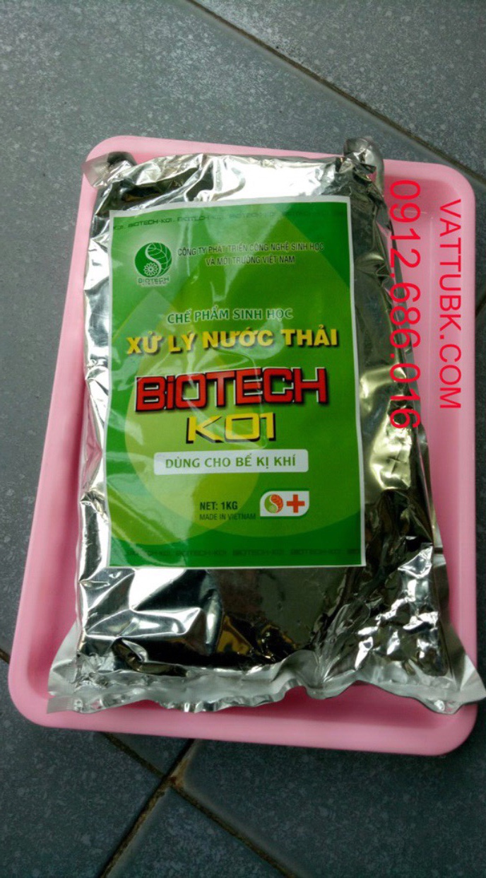 Vi sinh Xử lý nước thải, bể phốt BIOTECH K01
