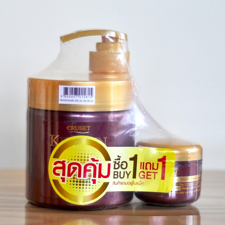 Kem ủ tóc cruset 500ml tặng hũ 40ml