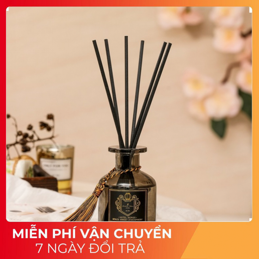 Tinh Dầu Nước Hoa Thơm Phòng Tự Khuếch Tán Kèm Que Gỗ Tang Trí Siêu Sang Siêu Đẹp Siêu Thơm