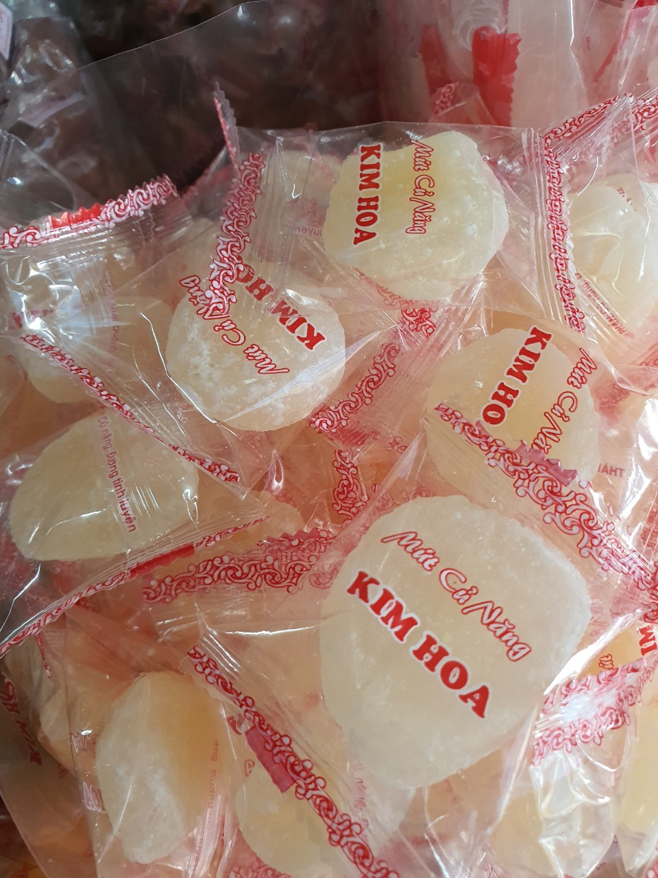 Mứt củ năng bao bì 500g