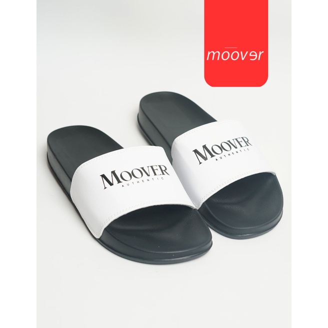 Dép quai ngang EVA promax nền trắng, êm chân, cool ngầu-MS2TĐ