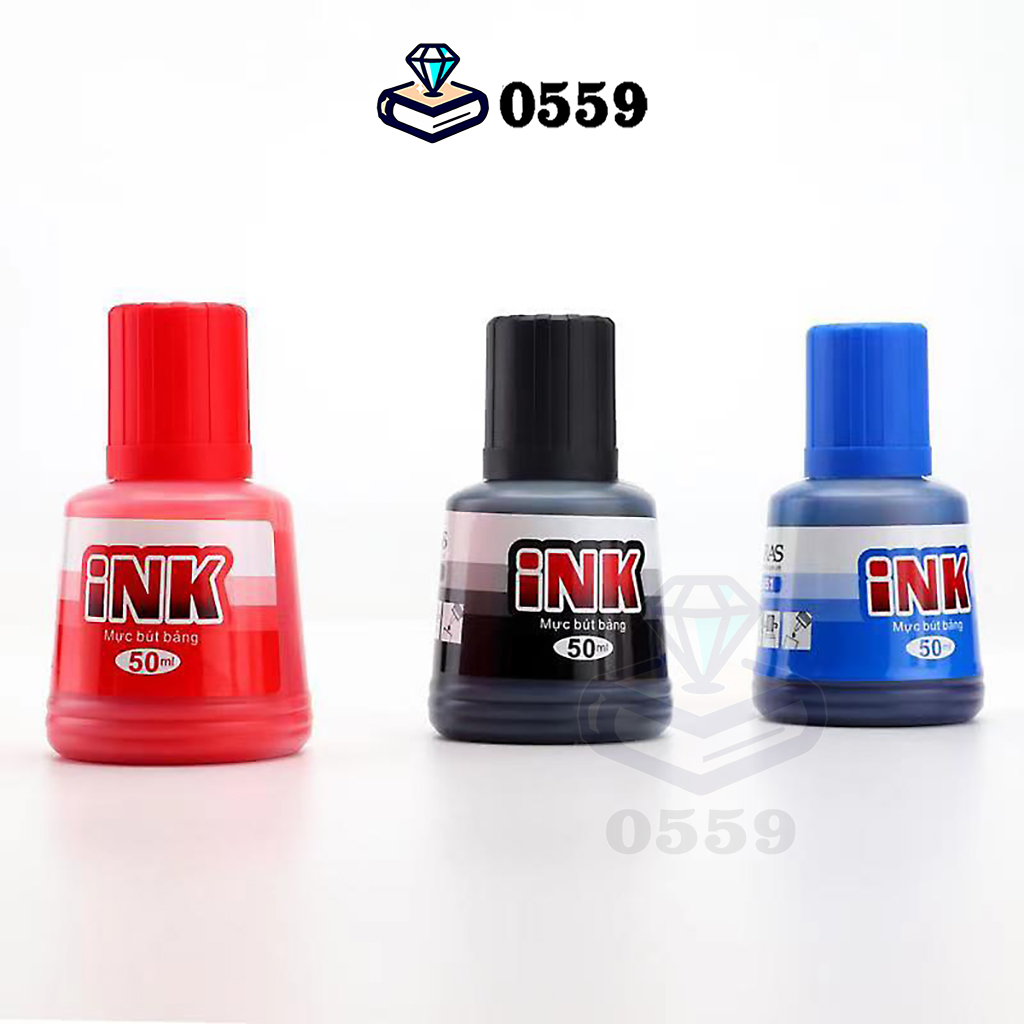 Mực bút viết bảng 50ml eras e051, văn phòng phẩm 0559, vpp0559