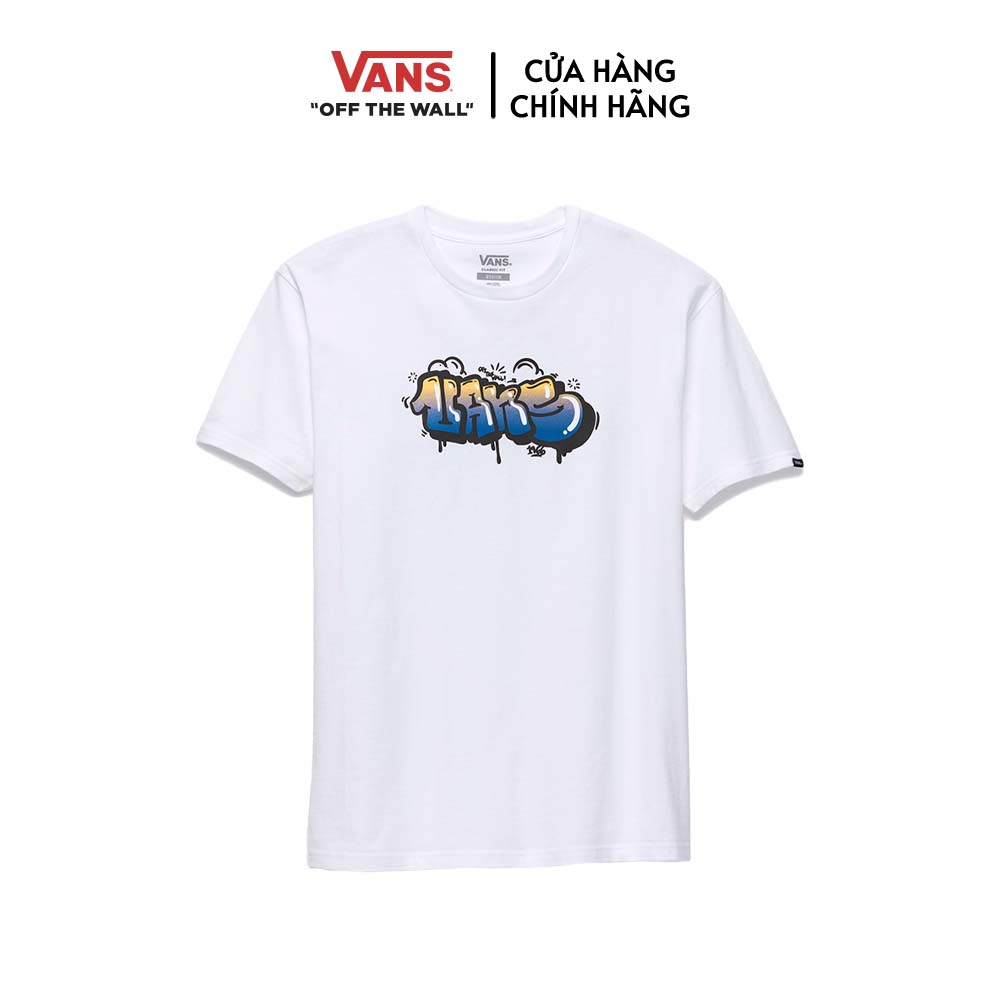 Áo vans vans tagged ss tee vn0008s6wht